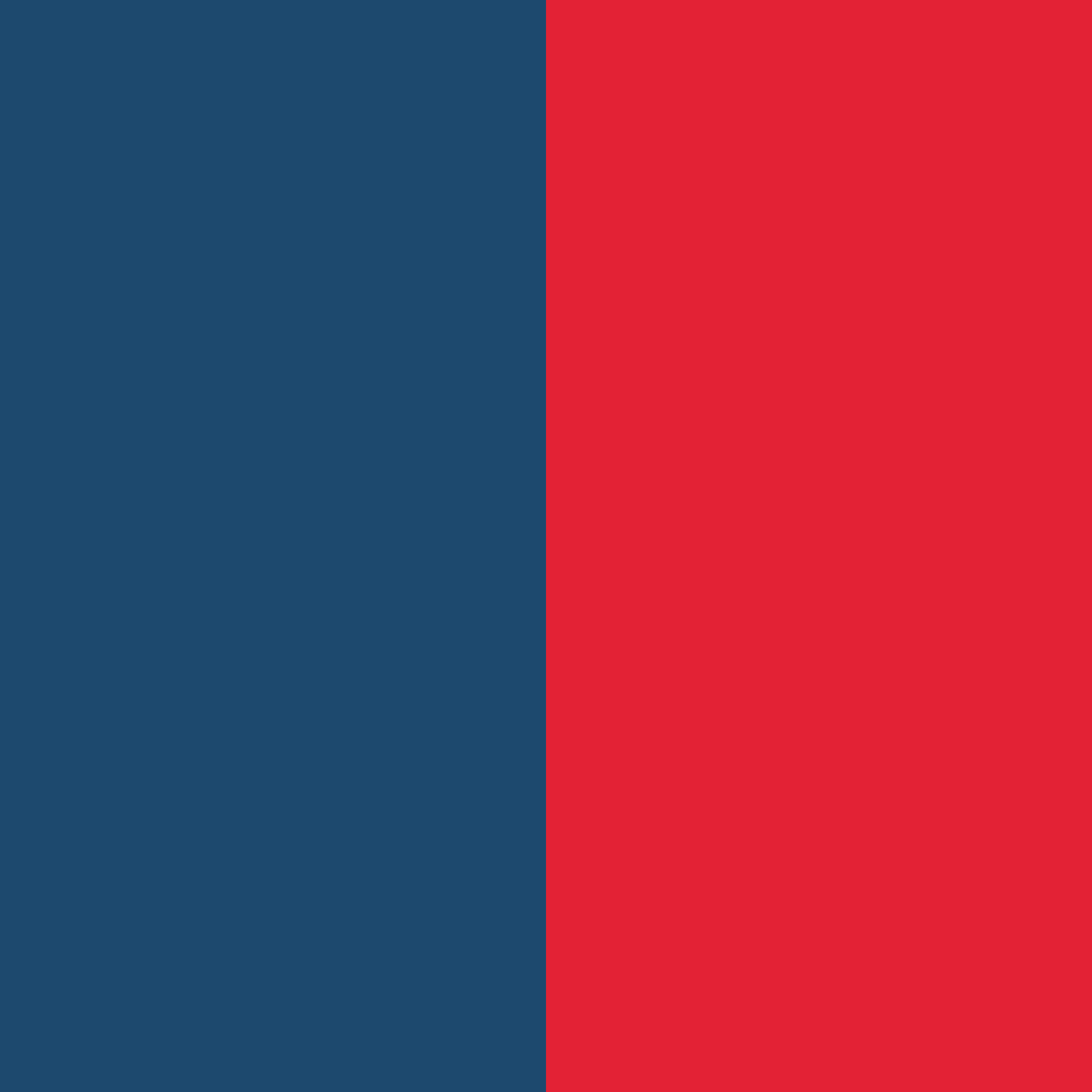 Blue & Red